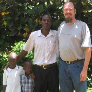 From (L): Owen (age 7); Given (age 5); Samuel (age 28); and Mark (well into his 40's)